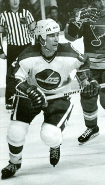 Morris Lukowich in action against St. Louis