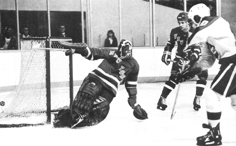 Action against the New York Rangers