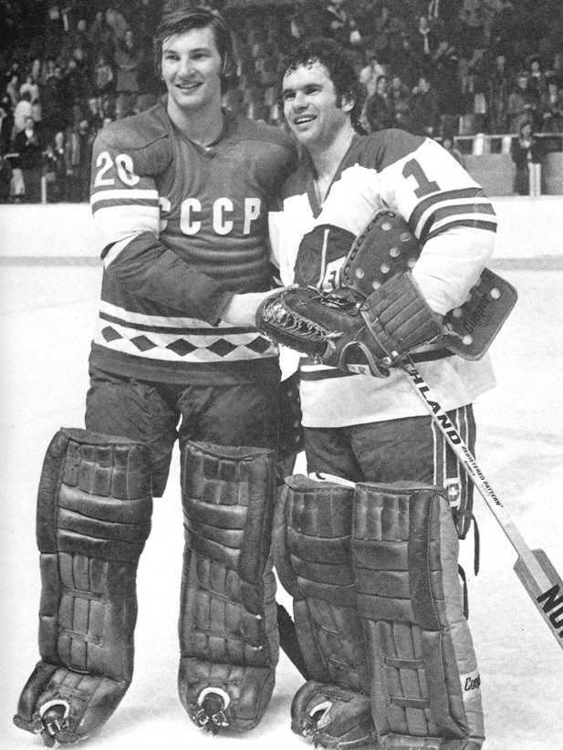 Vladislav Tretiak and Joe Daley