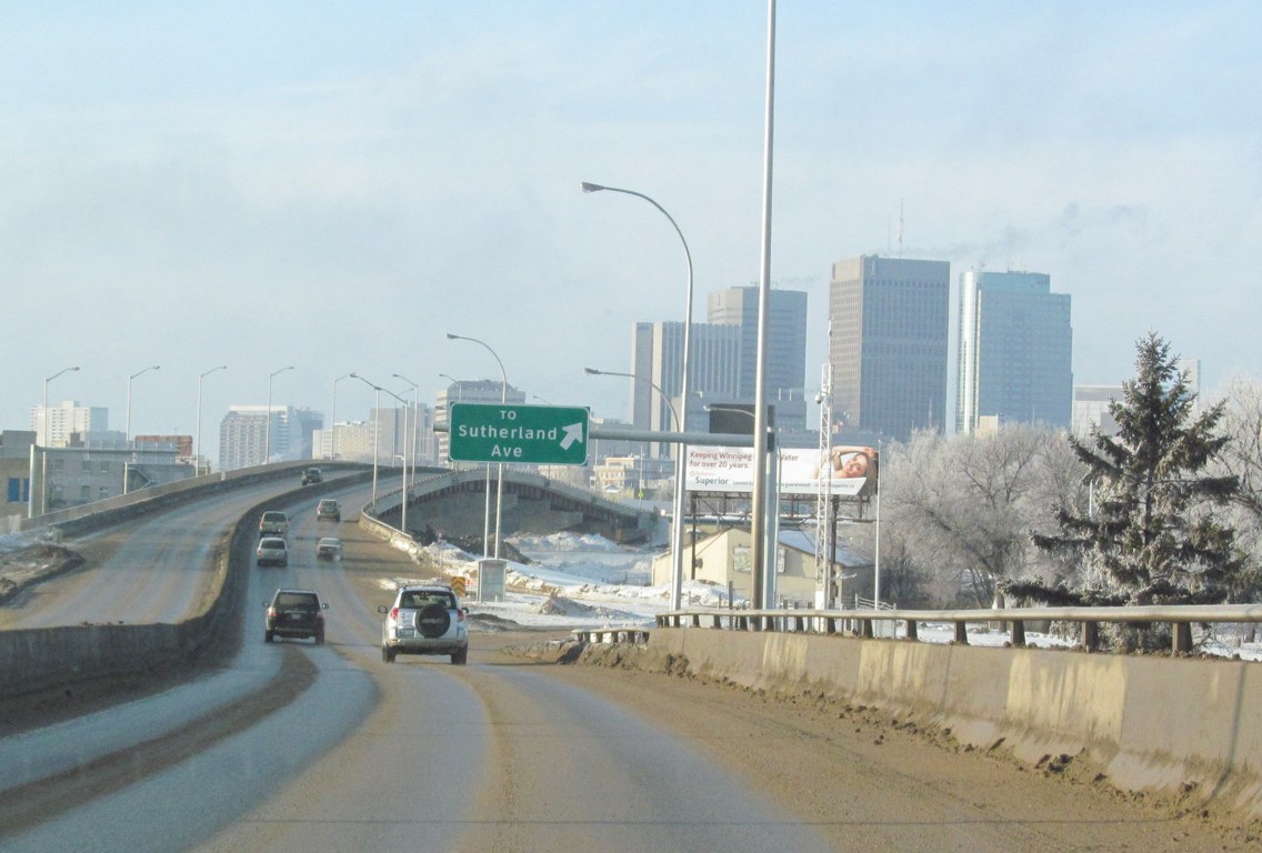 Manitoba > Route 42 > Disraeli Bridge to Osborne Junction
