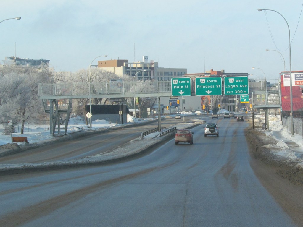 Manitoba > Route 42 > Disraeli Bridge to Osborne Junction