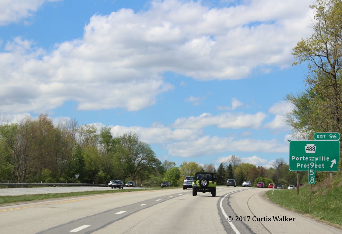 Pennsylvania > Interstate 79 > Portersville to Evans City