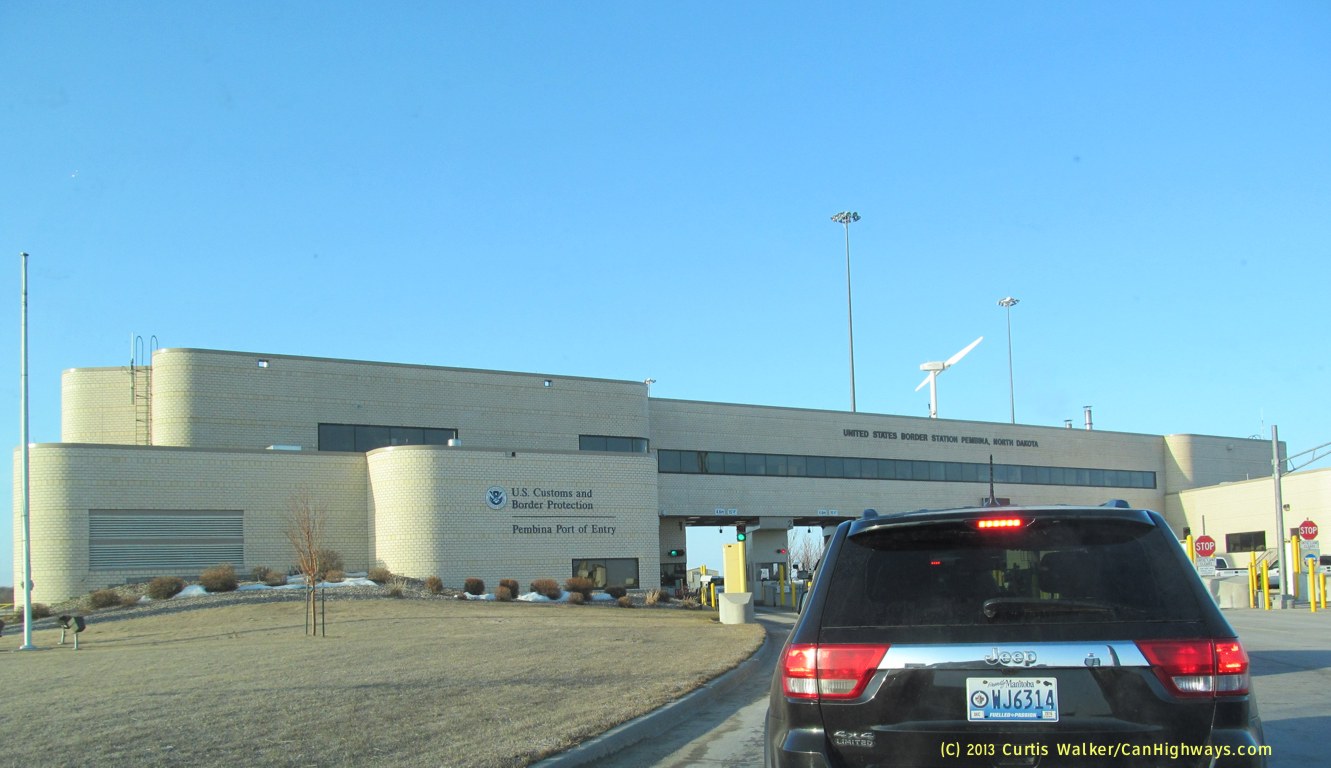 North Dakota > Interstate 29 > Canada/US Border to Pembina