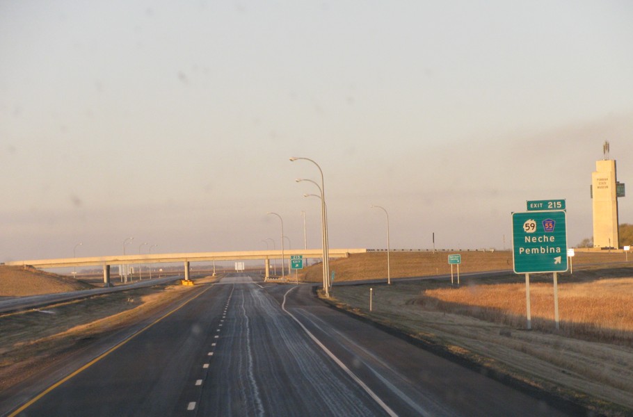 North Dakota > Interstate 29 > Pembina to Joliette
