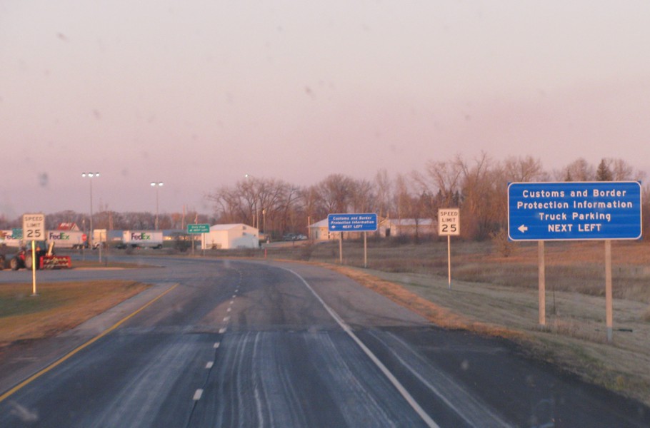 North Dakota > Interstate 29 > Canada/US Border to Pembina